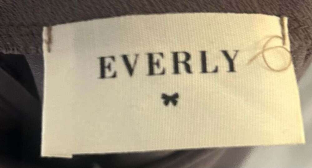Everly A-Line Sleeveless Mock Neck Dress in Brown - Picture 2 of 6